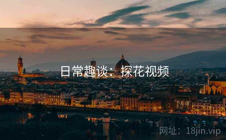 日常趣谈：探花视频  第2张