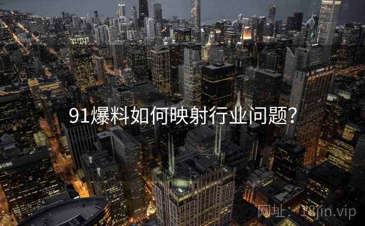 91爆料如何映射行业问题？