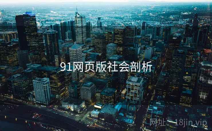 91网页版社会剖析