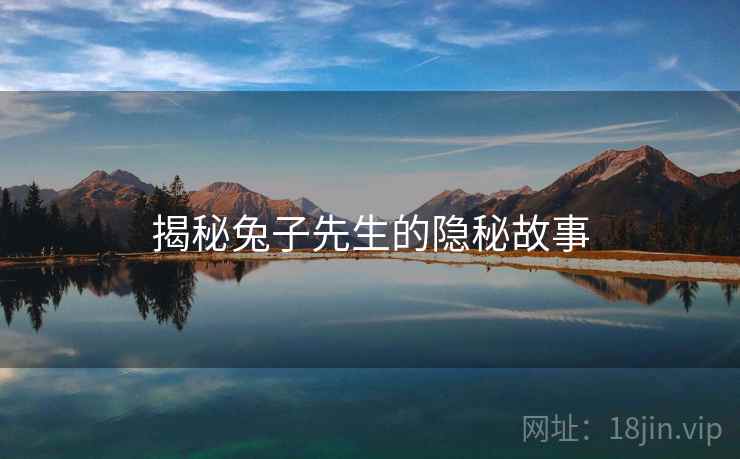 揭秘兔子先生的隐秘故事