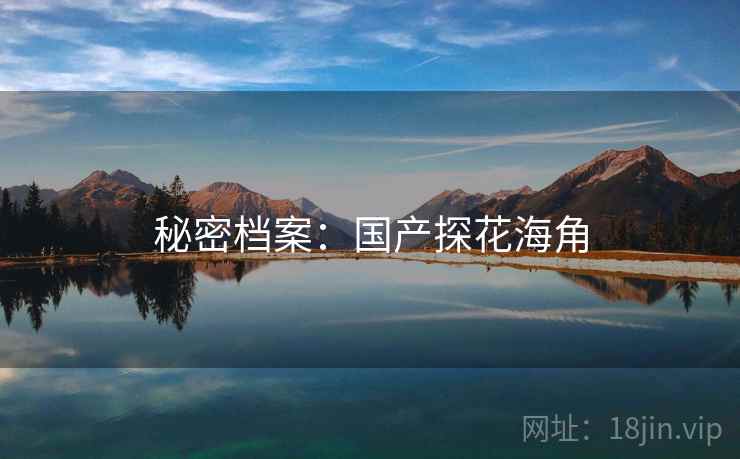 秘密档案:国产探花海角