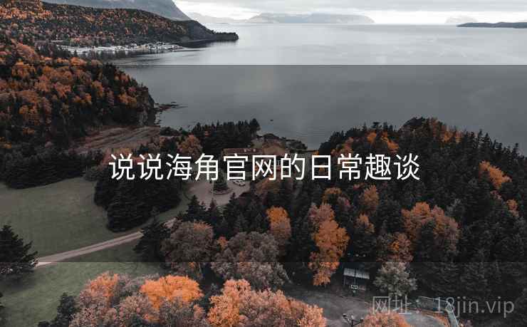 说说海角官网的日常趣谈